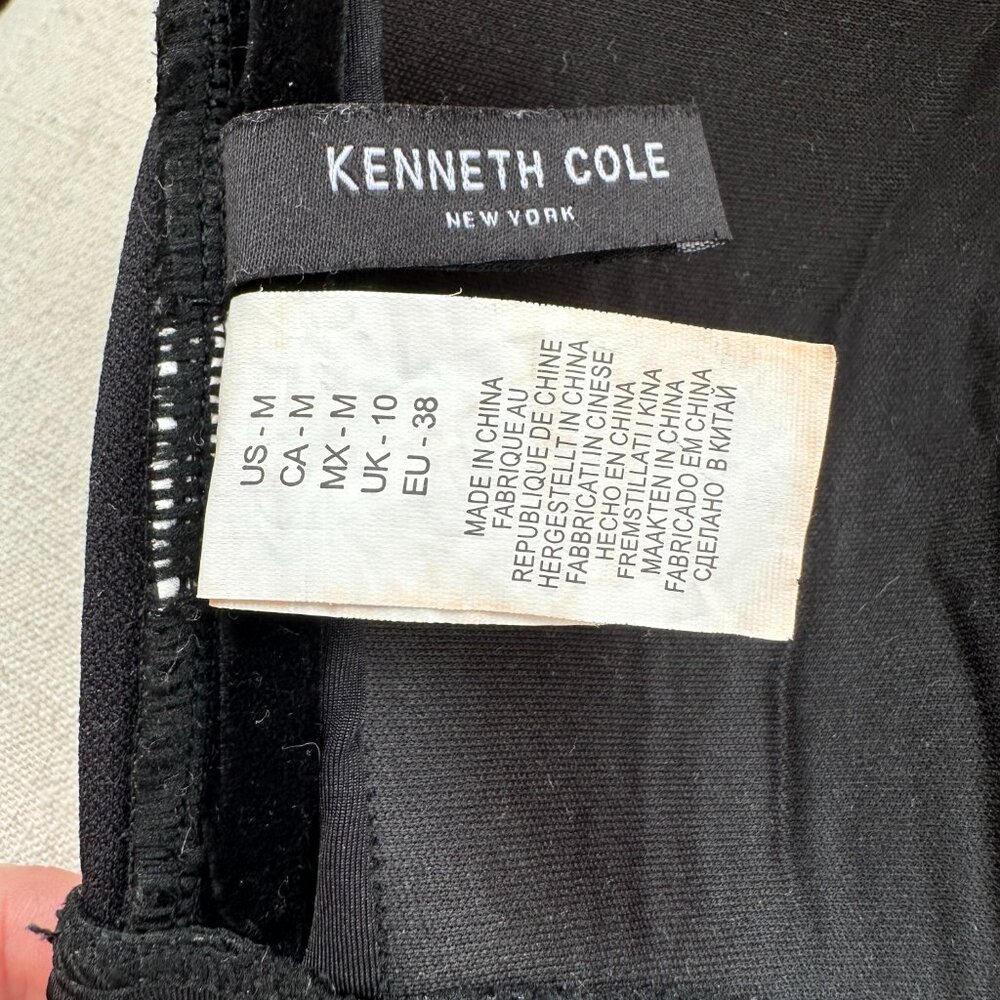 Kenneth Cole Medium Solid Black Side Loop Bandeau… - image 7